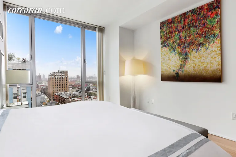 New York City Real Estate | View 110 Third Avenue, 15D | King-sized Master Bedroom | View 4