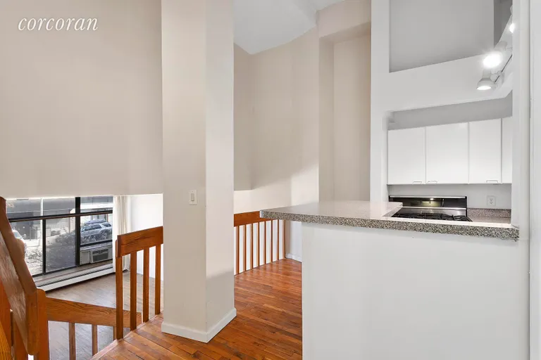 New York City Real Estate | View 130 Barrow Street, 214 | Second level also has full sized washer and dryer  | View 5