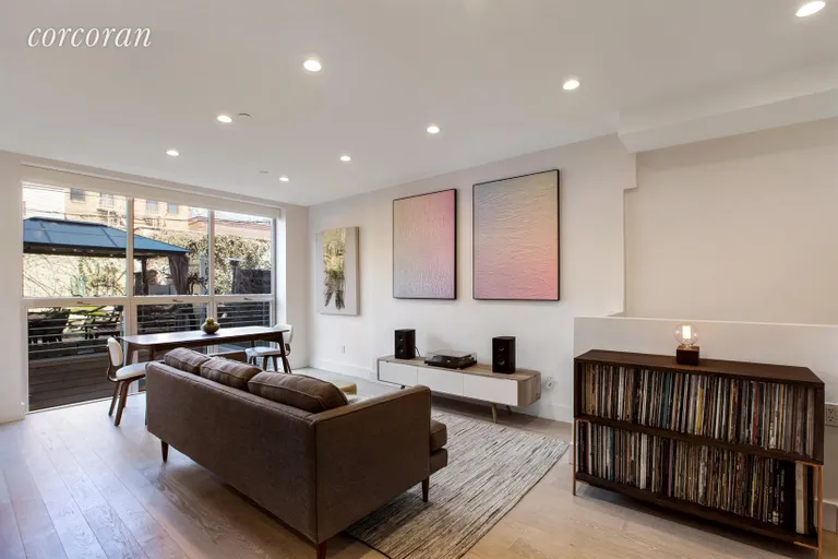 New York City Real Estate | View 61 Conselyea Street, B1 | Living Room | View 3