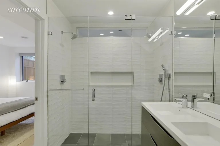 New York City Real Estate | View 61 Conselyea Street, B1 | Master Bathroom | View 6