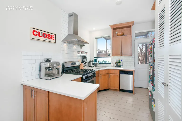 New York City Real Estate | View 490A 7th Avenue | Unit 2 Kitchen W/Laundry | View 2