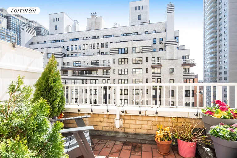 New York City Real Estate | View 345 East 56th Street, 16F | Private Terrace | View 7