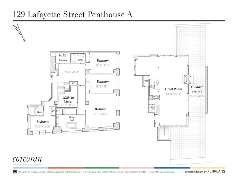 129 Lafayette Street, PHA | floorplan | View 12