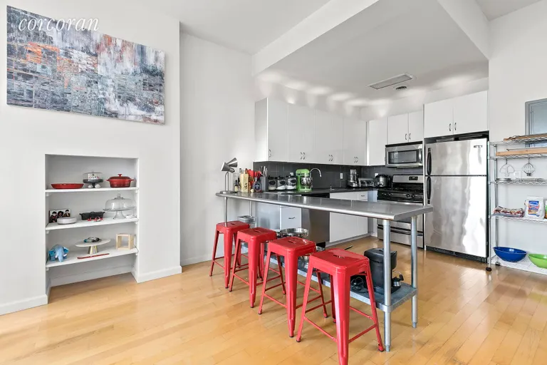 New York City Real Estate | View 226 Stanhope Street, 3A | Open kitchen | View 4