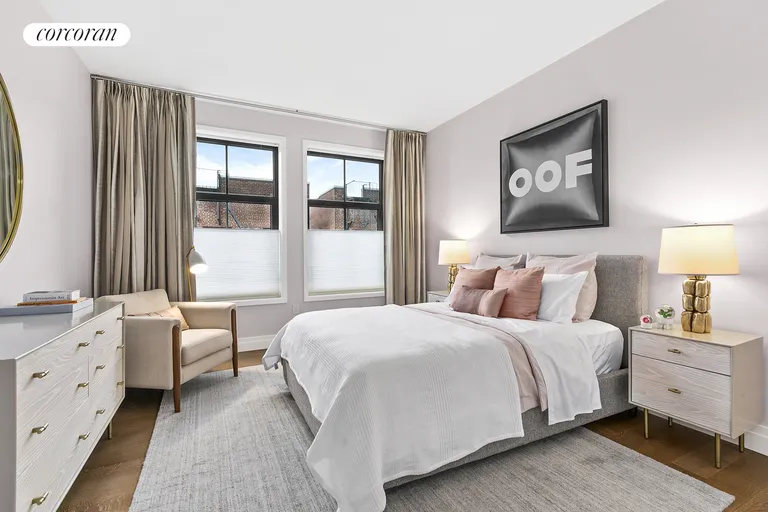 New York City Real Estate | View 207 West 79th Street, 6A | Sun filled second bedroom | View 8