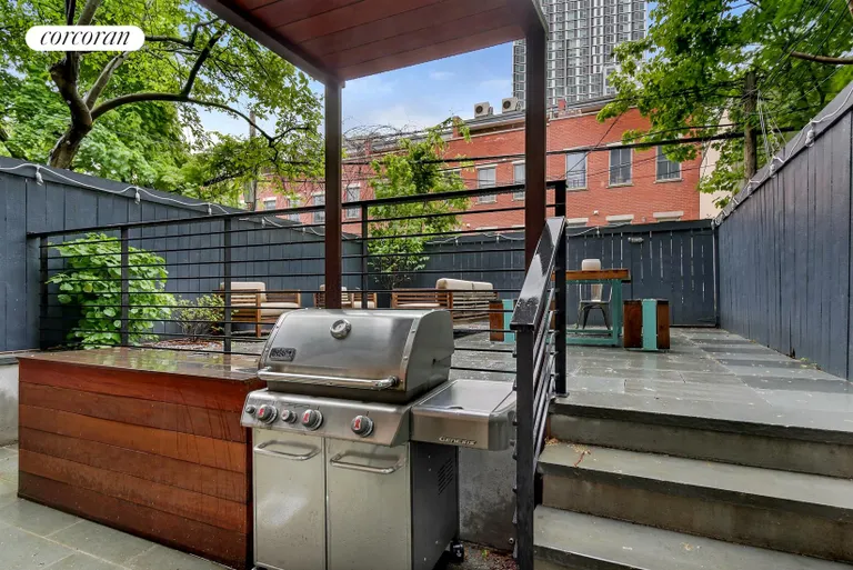 New York City Real Estate | View 33 Saint Marks Avenue, 1 | Patio With Gas Hook-Up | View 8