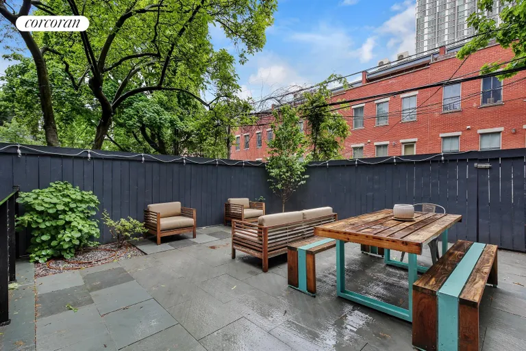 New York City Real Estate | View 33 Saint Marks Avenue, 1 | Large Back Garden  | View 9