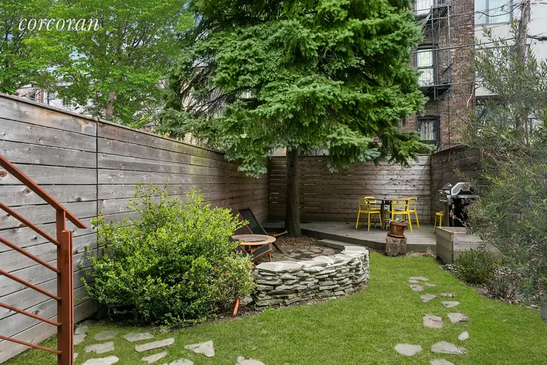 New York City Real Estate | View 44 Monroe Street | Beautifully landscaped backyard! | View 12