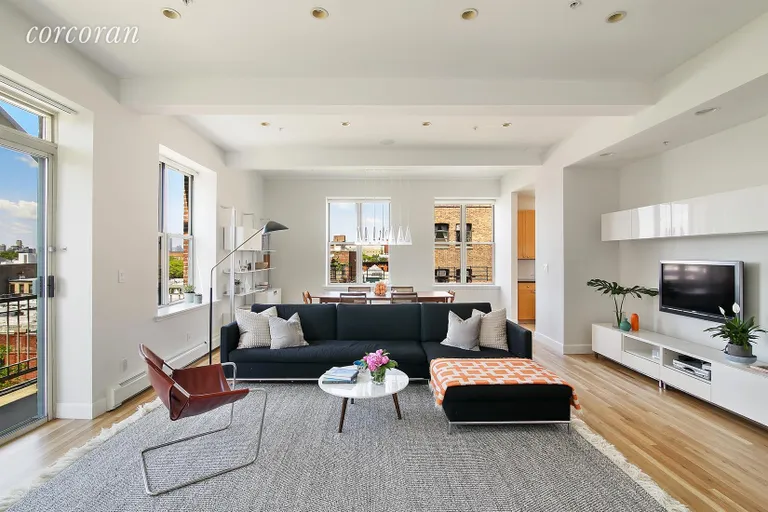 New York City Real Estate | View 444 12th Street, 4B | Living Room | View 2