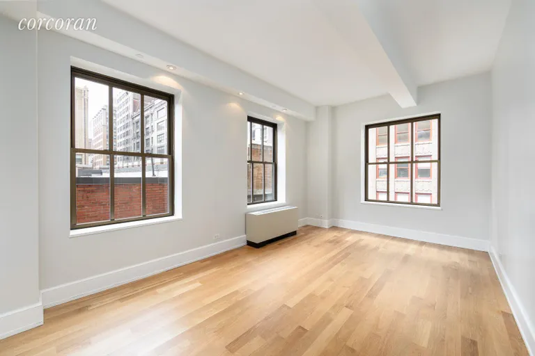 New York City Real Estate | View 130 West 30th Street, 7A | Master Bedroom | View 4
