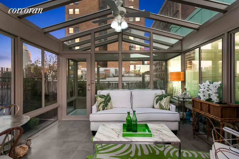 New York City Real Estate | View 50 Walker Street, PH6A | Sun room | View 11