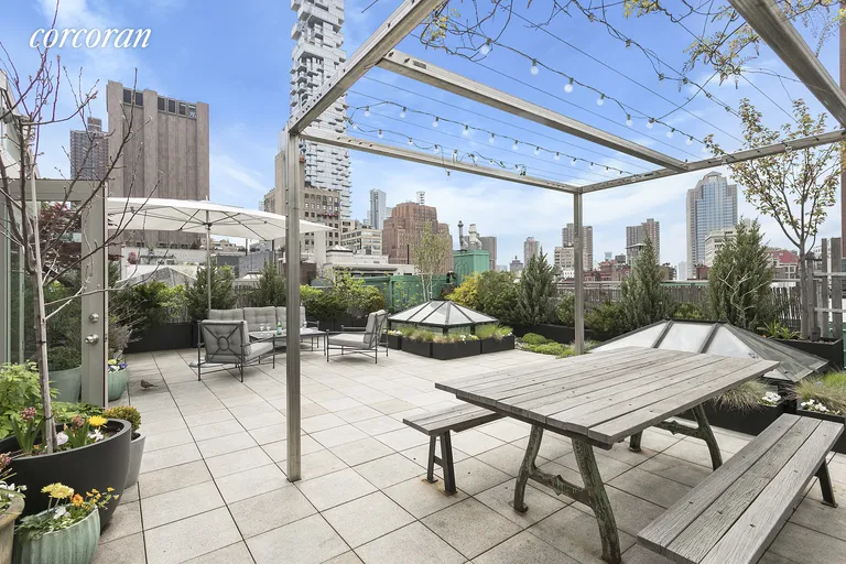 New York City Real Estate | View 50 Walker Street, PH6A | Private roof terrace | View 10