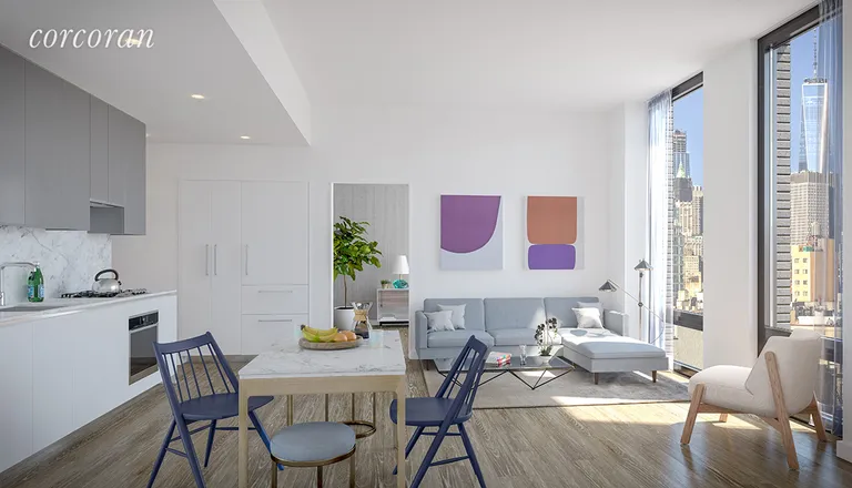 New York City Real Estate | View 287 East Houston Street, 5D | 1 Bed, 1 Bath | View 1