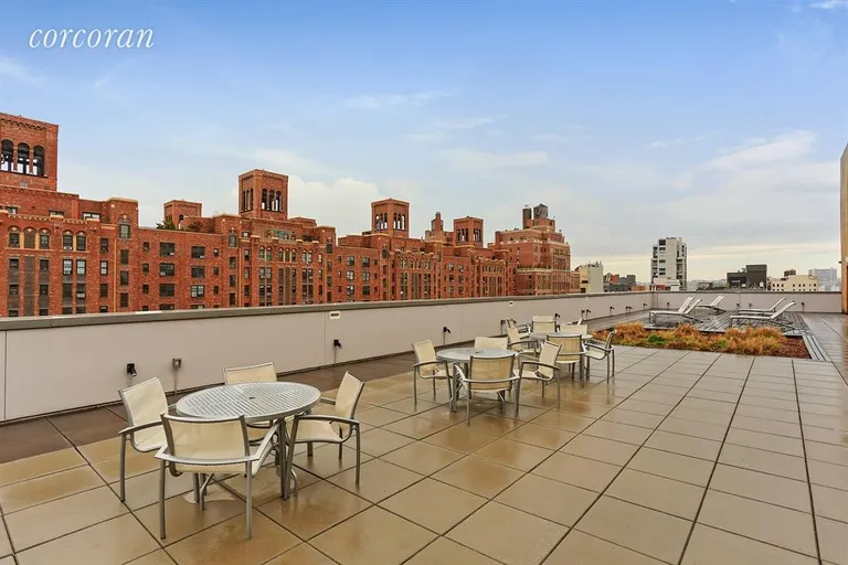 New York City Real Estate | View 420 West 25th Street, 4H | Roof Deck | View 8