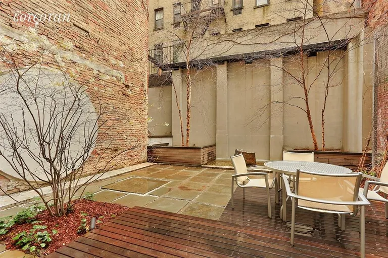 New York City Real Estate | View 420 West 25th Street, 4H | Zen Garden | View 7