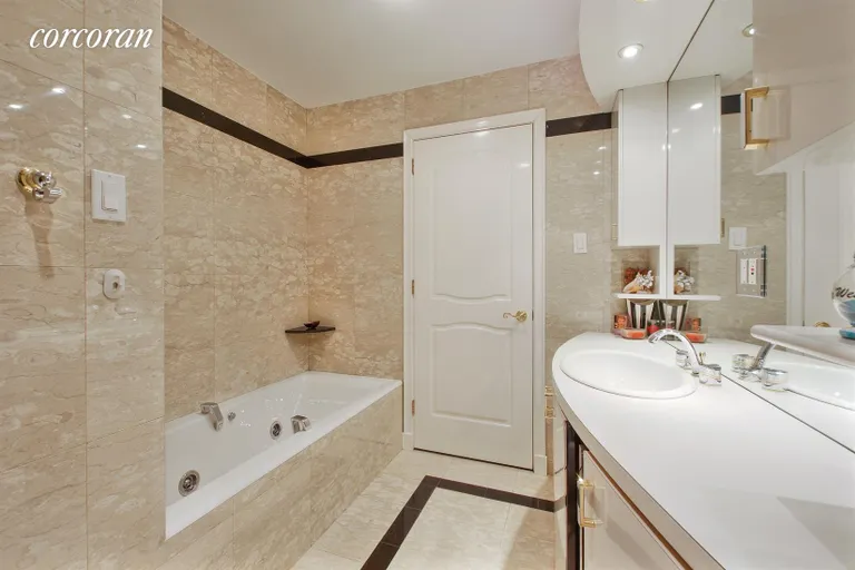 New York City Real Estate | View 106 Central Park South, 32B | Master Bathroom | View 7