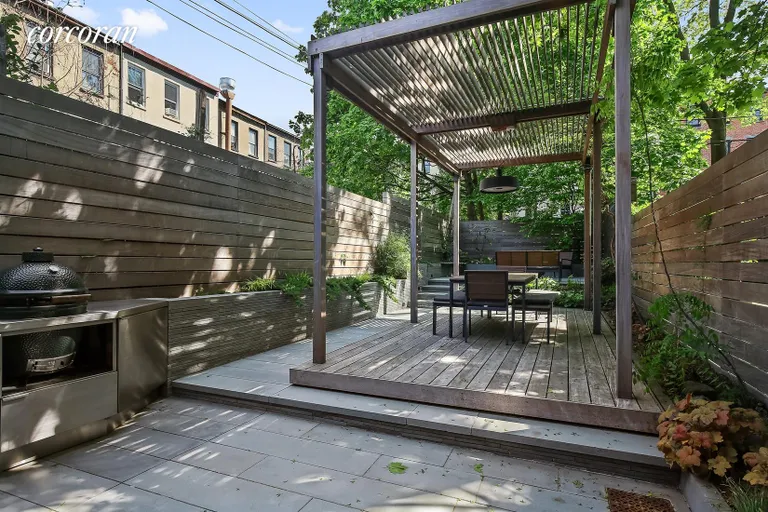 New York City Real Estate | View 218 Saint Marks Avenue | Fully Landscaped Back Yard | View 2