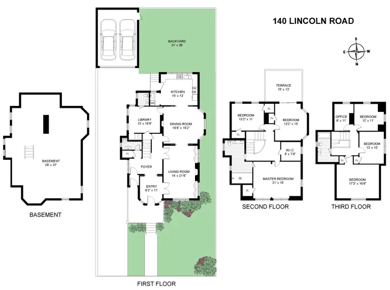 140 Lincoln Road | floorplan | View 17