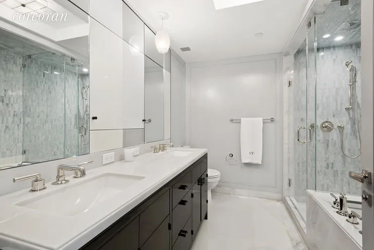 New York City Real Estate | View 21 East 61st Street, 4C | Master Bathroom | View 5
