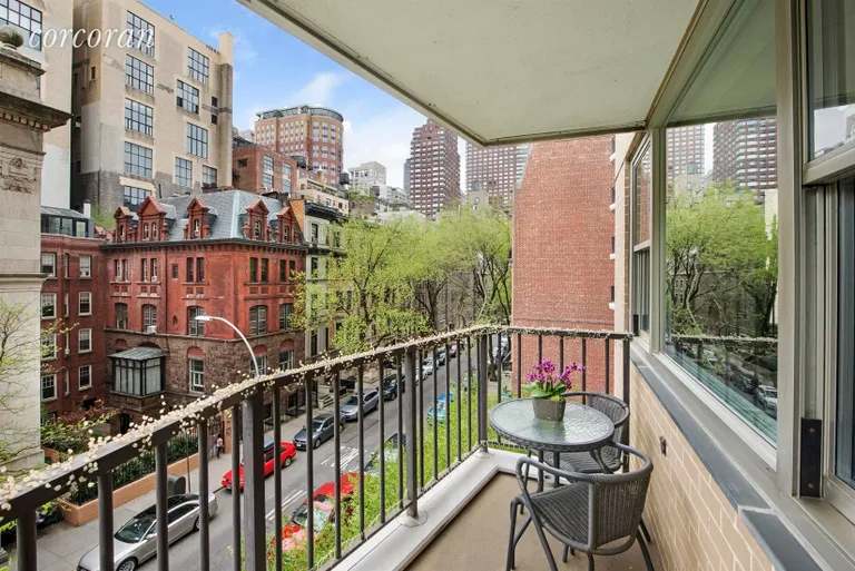 New York City Real Estate | View 80 Central Park West, 4D | Terrace | View 6