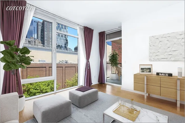 New York City Real Estate | View 350 West 53rd Street, 5H | 1 Bed, 1 Bath | View 1
