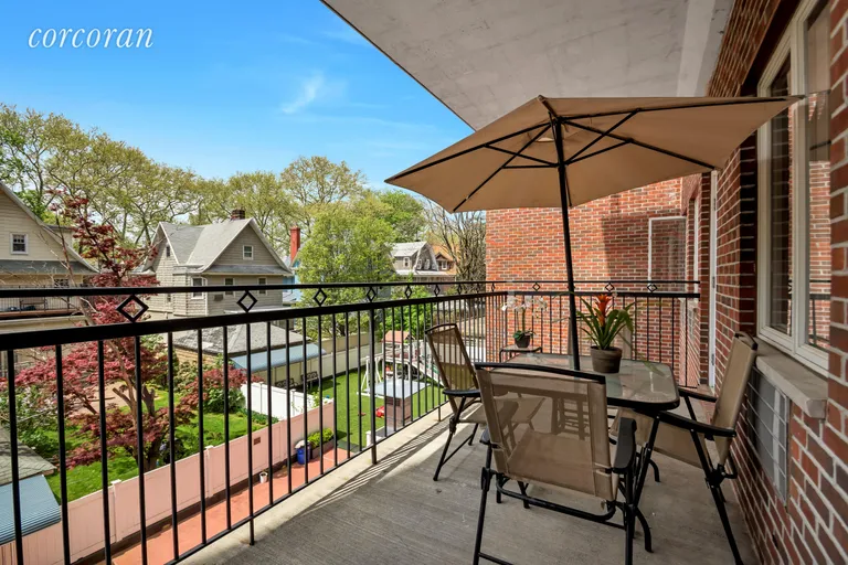 New York City Real Estate | View 1138 Ocean Avenue, 3I | Sipping ice tea & enjoying view is a sweet delight | View 5