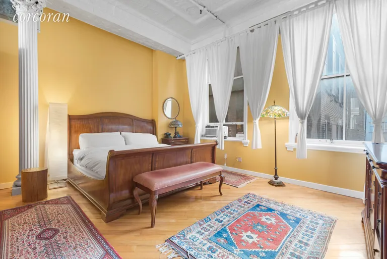 New York City Real Estate | View 473 Broome Street, 4B | Master Bedroom | View 2