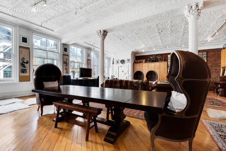 New York City Real Estate | View 473 Broome Street, 4B | Dining Area | View 3