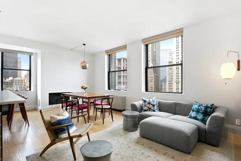 New York City Real Estate | View 150 Nassau Street, 19A | 2.5 Beds, 2 Baths | View 1