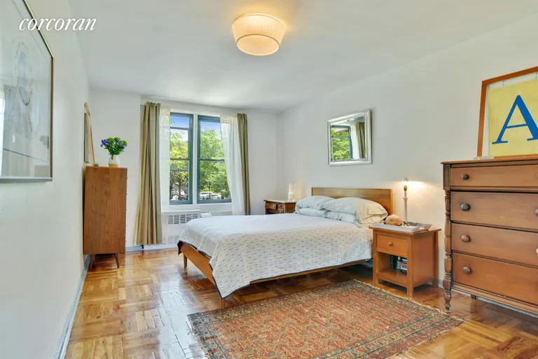 New York City Real Estate | View 350 Ocean Parkway, 1E | Bedroom | View 6
