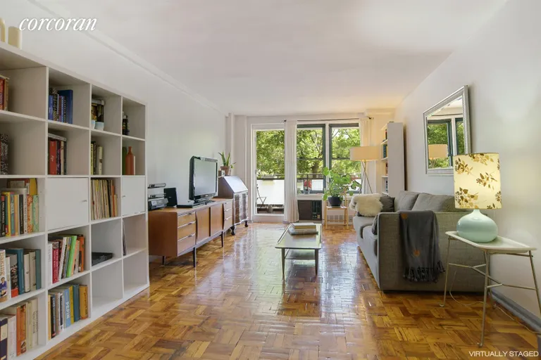 New York City Real Estate | View 350 Ocean Parkway, 1E | Living Room | View 2