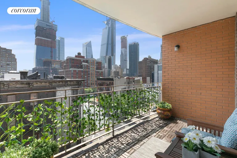 New York City Real Estate | View 502 Ninth Avenue, 7C | Balcony SW View | View 6