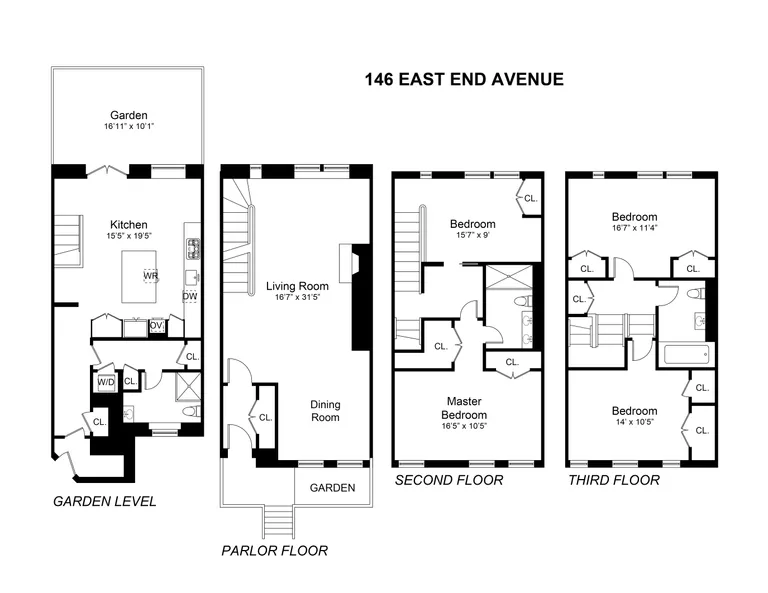 146 East End Avenue | floorplan | View 15
