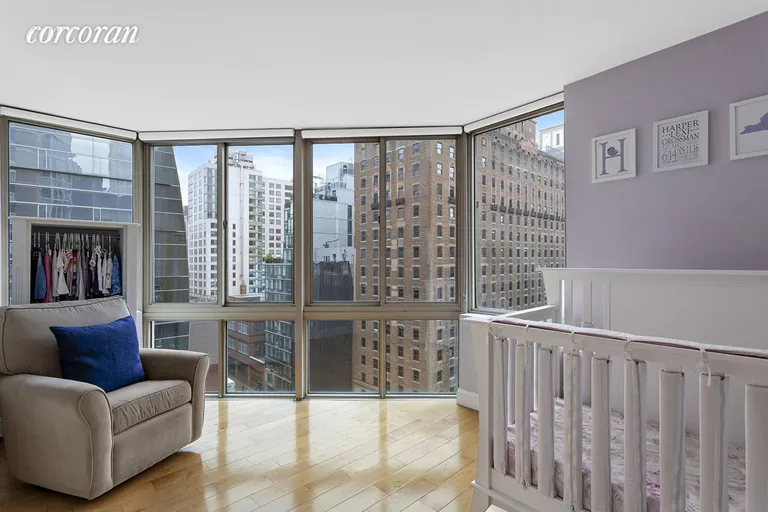 New York City Real Estate | View 50 Lexington Avenue, 11E | Corner Bedroom | View 3