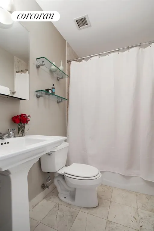 New York City Real Estate | View 444 12th Street, 1B | Master Marble Bathroom | View 10