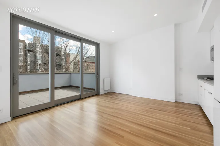 New York City Real Estate | View 117 Ryerson Street, 2 | Living/dining and private terrace! | View 2