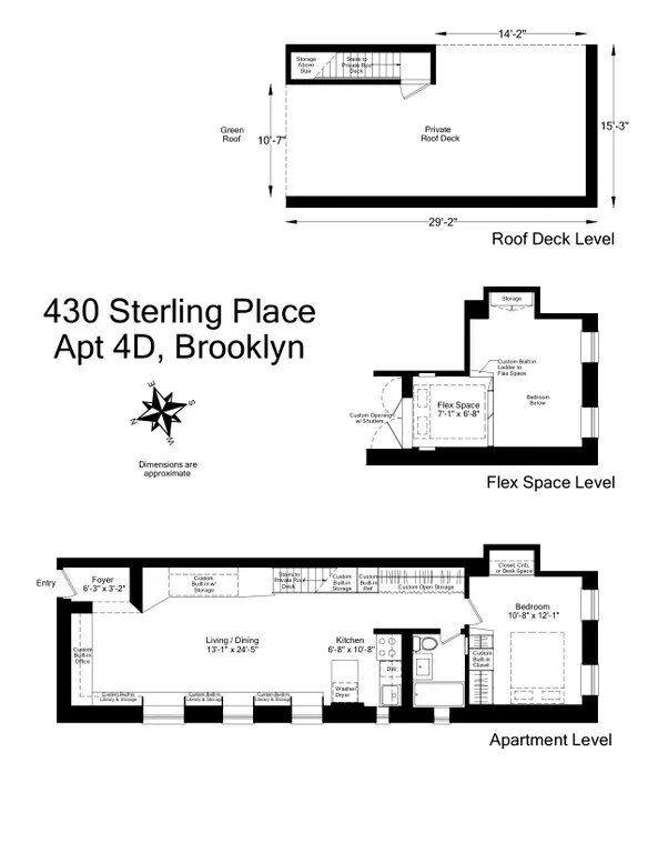 430 Sterling Place, 4D | floorplan | View 8