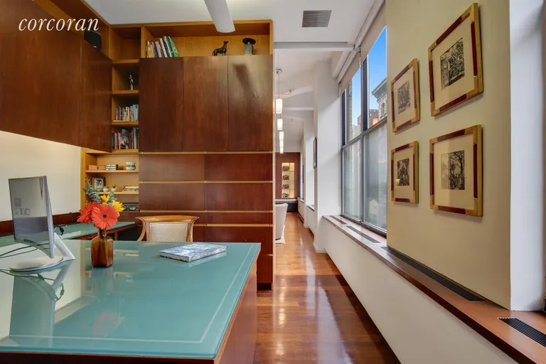 New York City Real Estate | View 8 West 19th Street, 8 FL | Library | View 6