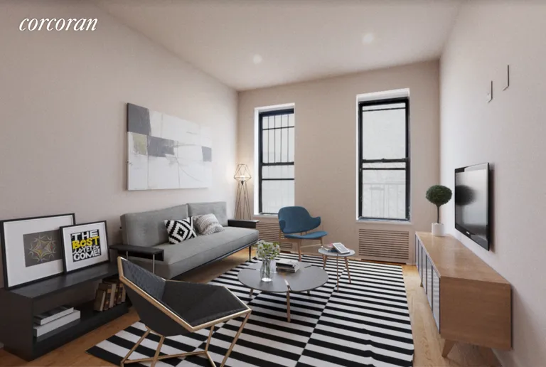 New York City Real Estate | View 211 8th Avenue, 2B | 2 Beds, 1 Bath | View 1