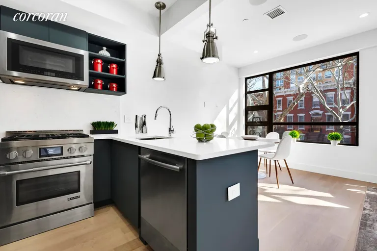 New York City Real Estate | View 149 Clifton Place, 3 | South Facing Kitchen/Dining Exposure | View 2