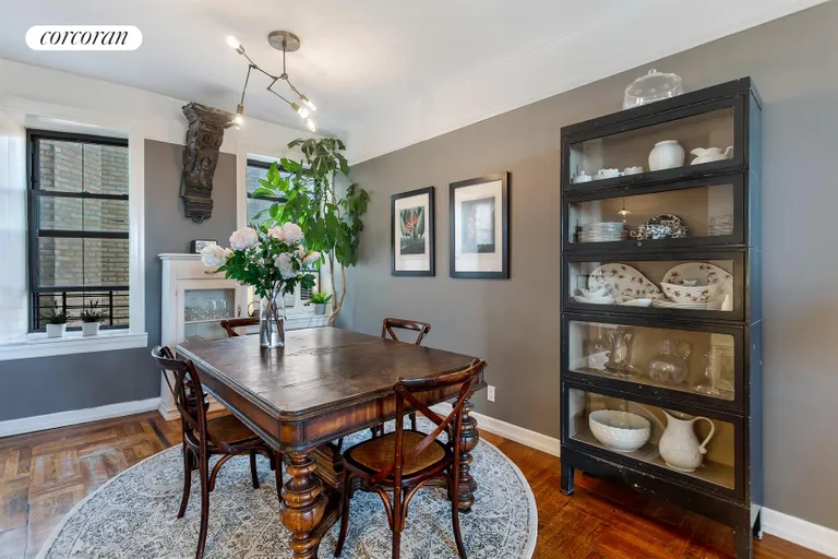 New York City Real Estate | View 408 Saint Johns Place, 6A | South facing, quiet dining area | View 3