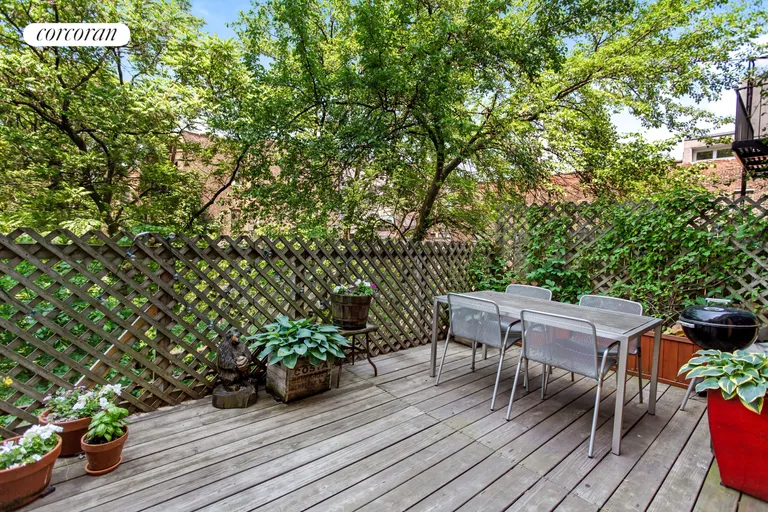 New York City Real Estate | View 73 Hanson Place, 3 | Large private Deck | View 8