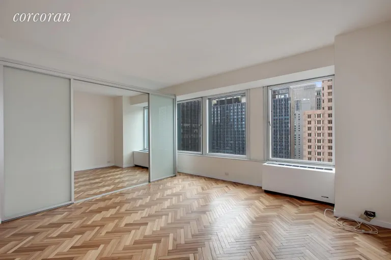 New York City Real Estate | View 150 West 56th Street, 3411 | Living Room | View 2