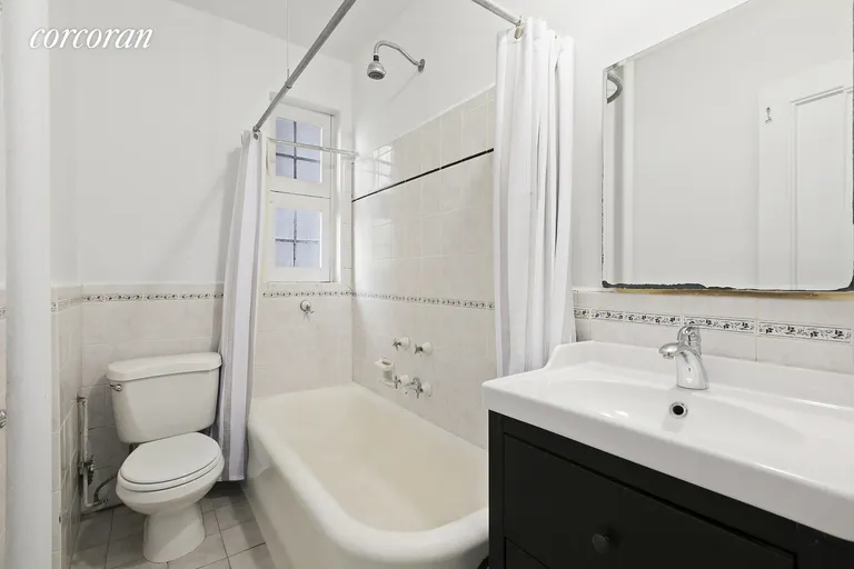 New York City Real Estate | View 116 Pinehurst Avenue, H21 | Bathroom with large soaking tub | View 6
