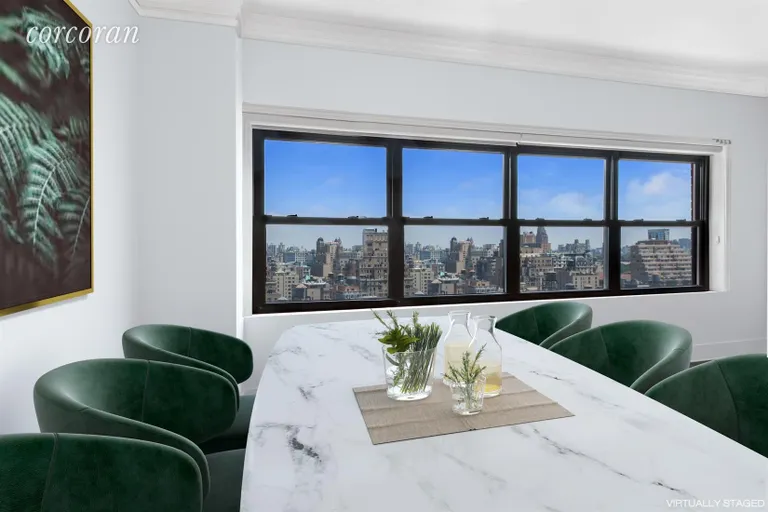 New York City Real Estate | View 205 West End Avenue, 29H | Dining Area | View 4