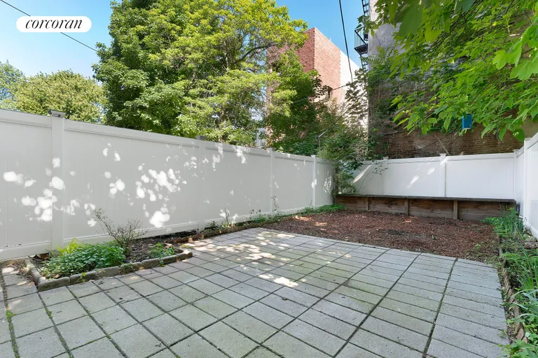 New York City Real Estate | View 547 Gates Avenue, 1 | Backyard | View 3