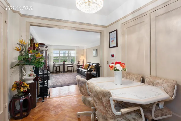 New York City Real Estate | View 180 Cabrini Boulevard, 31 | Dining Area and Living Room | View 3