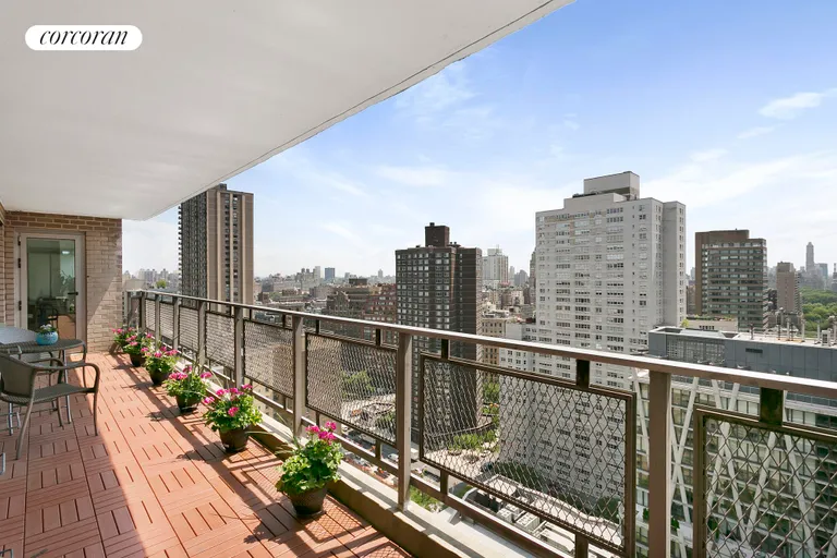 New York City Real Estate | View 170 West End Avenue, 29D | 3 30' plus Balcony | View 3