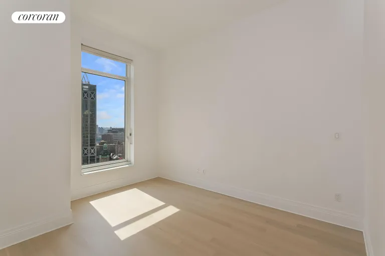 New York City Real Estate | View 30 Park Place, 50B | Second Bedroom
 | View 9