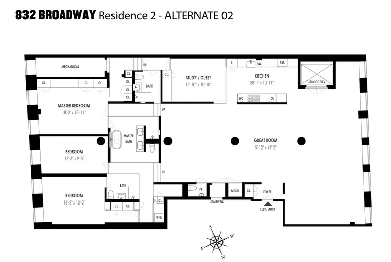 832 Broadway, 2 | floorplan | View 15